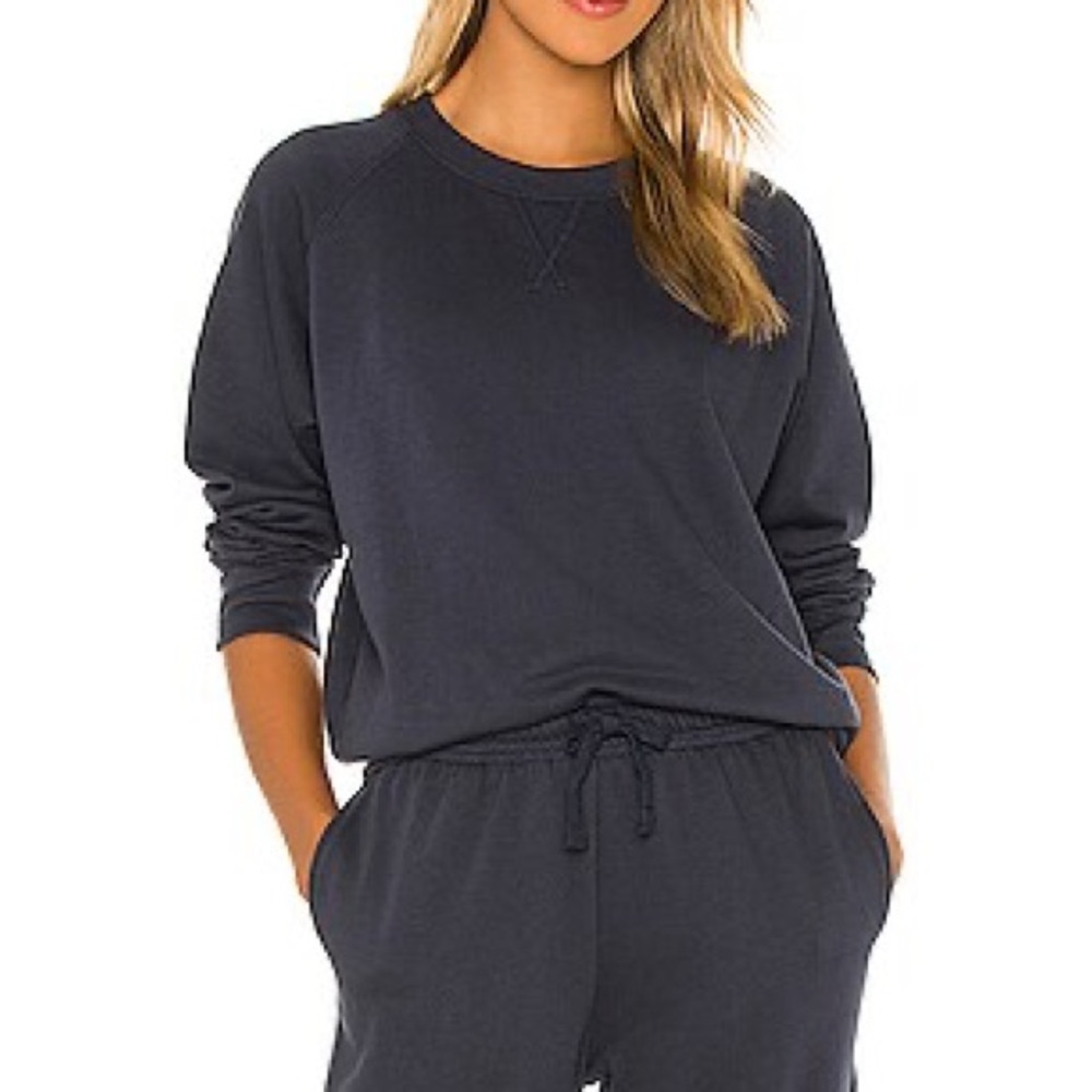 Richer Poorer Black Crewneck Sweatshirt